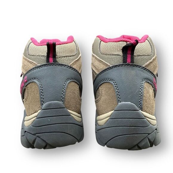 Bearpaw Women’s Corsica Boots Taupe Pink Hiker Hiking Boot Outdoor Size 8 - Picture 5 of 15